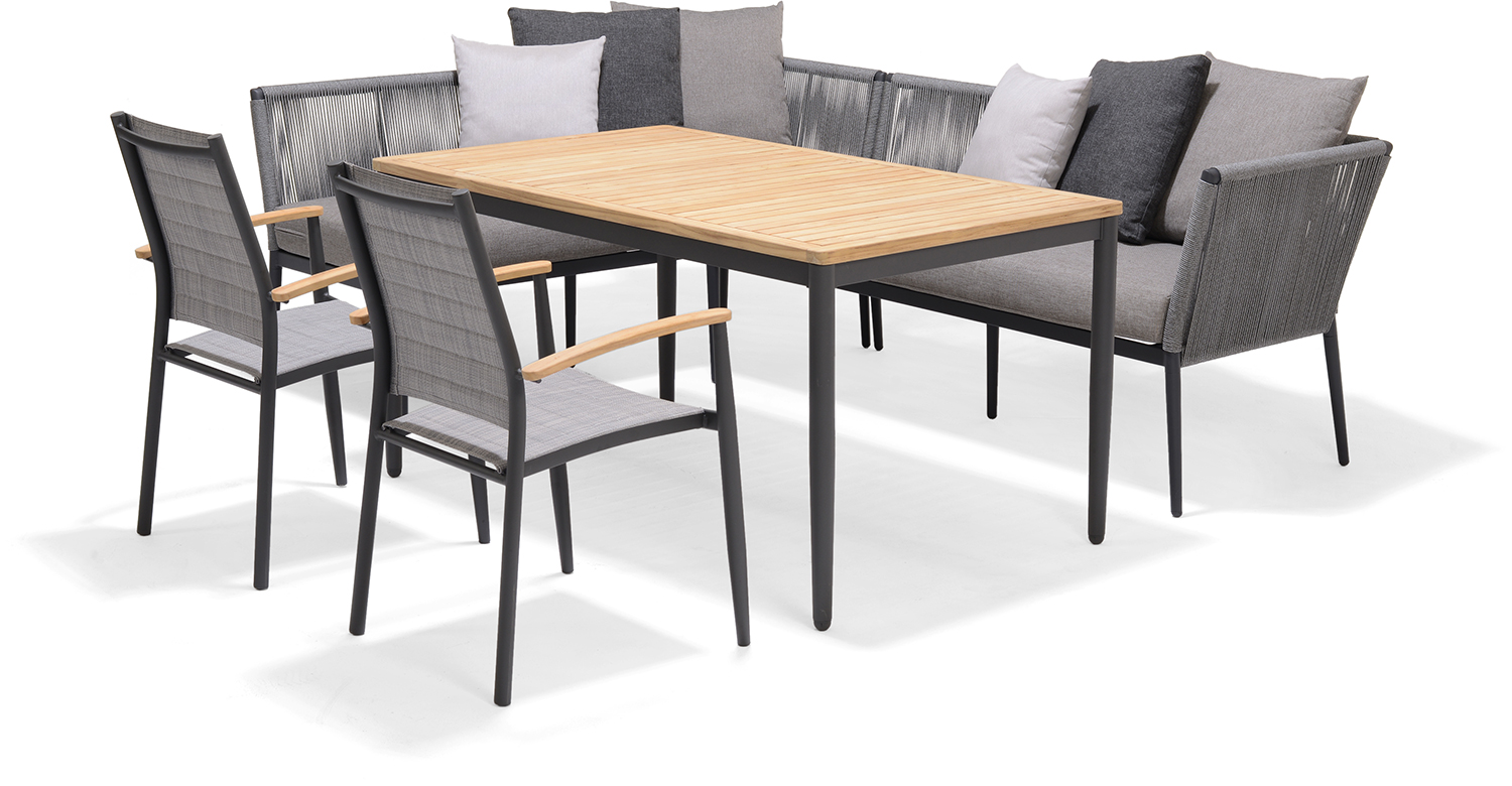 LifestyleGarden Topaz Corner Dining Set