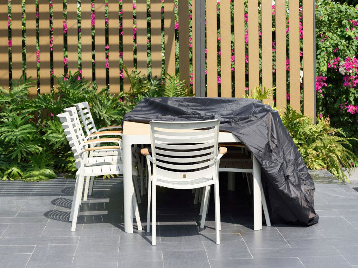 LifestyleGarden Premium Furniture Cover 8x Rectangular dining set - Grey