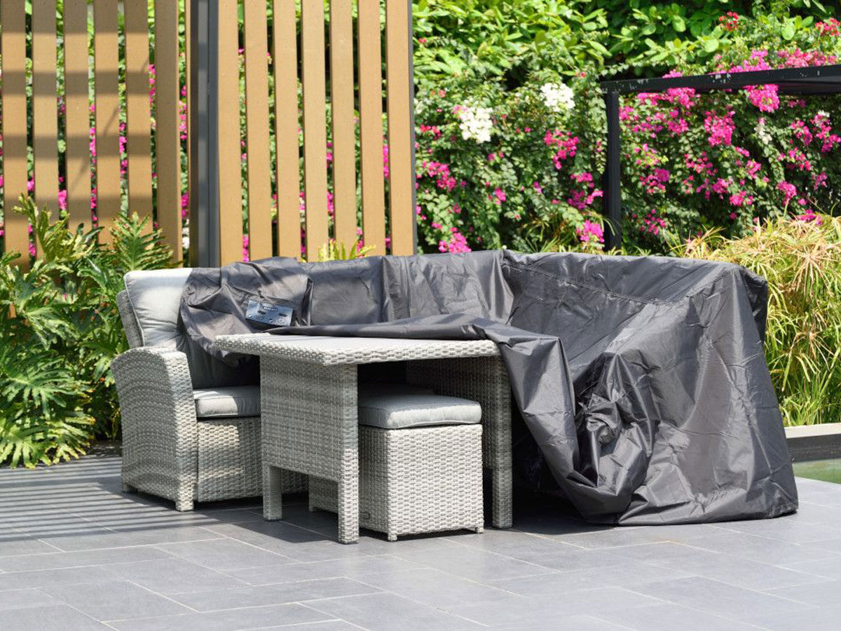 LifestyleGarden Premium Furniture Cover casual Dining Set Lite 190x190cm - Grey