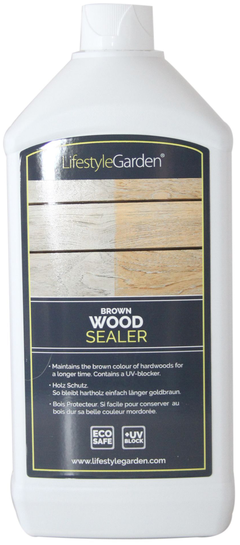 LifestyleGarden Brown Wood Sealer – 1 Litre