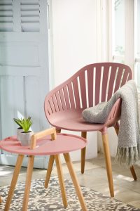 LifestyleGarden Nassau 50cm Round Coffee Set - Pink