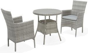 LifestyleGarden Aruba Stacking Bistro Set