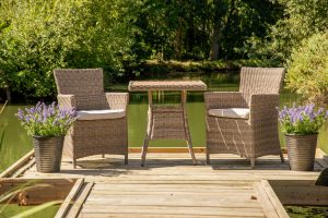 LifestyleGarden Bermuda Bistro Set in Natural