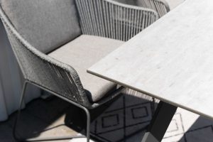 LifestyleGarden Opal 4 Seat Dining Set | LifestyleGarden at Shackletons LifestyleGarden Opal 4 Seat Dining Set