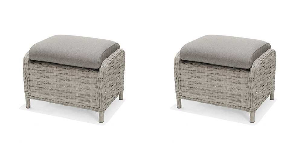 LifestyleGarden Pair of Samoa Ottomans