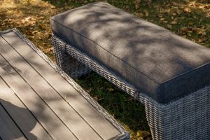 LifestyleGarden Bermuda Casual Corner Set including Stools in Grey