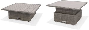 LifestyleGarden Bermuda Casual Corner Set including Stools in Grey