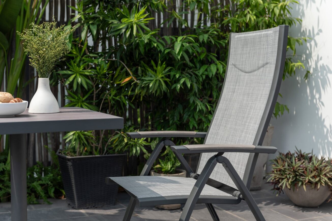 Bermuda reclining bistro set sales