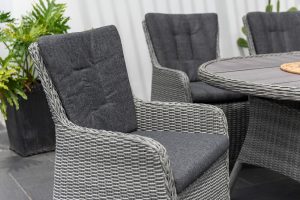 LifestyleGarden Martinique Grey 6 Seat Dining Set