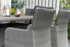 LifestyleGarden Martinique Grey 6 Seat Dining Set
