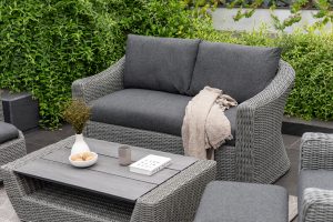 LifestyleGarden Martinique Grey Lounge Set