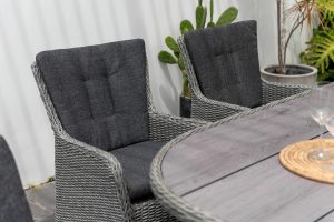 LifestyleGarden Martinique Grey 6 Seat Dining Set